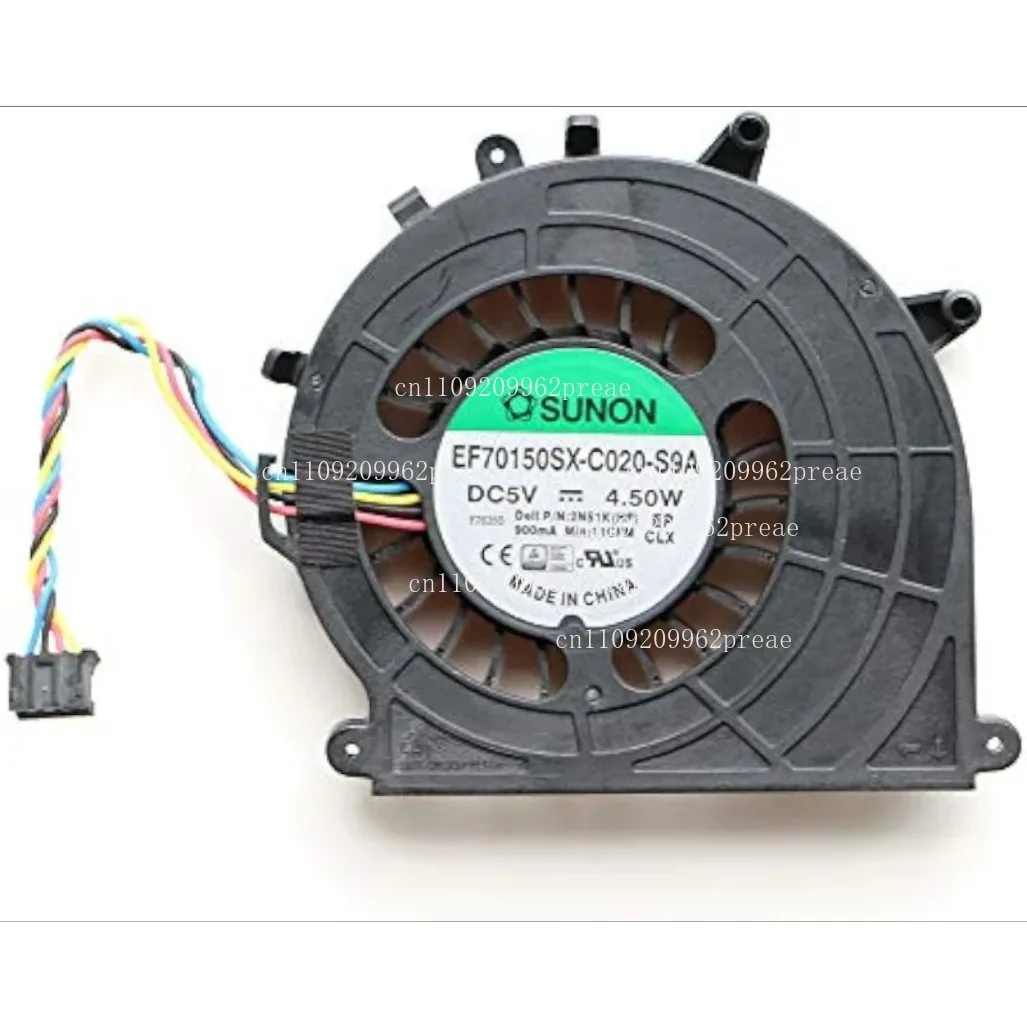 S For Dell Optiplex 3020/3020m/9020/9020m/3040/3040M/3046/3050/3060/5040M/5060M/7040M Micro System CPU Cooling Fan