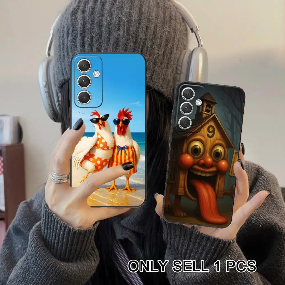 Anime Italian Brainrot Phone Case for Samsung Galaxy S26 S25 S24 S23 S22 S21 S20 Note20 Plus FE Ultra Soft TPU Shockproof Cover