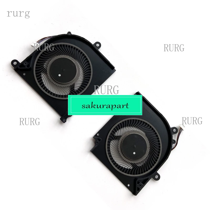 R+  FOR New for MSI MS-1563 MS-1562 Stealth 15M A11SDK A11SEK A11UEK CPU GPU Cooling Fan