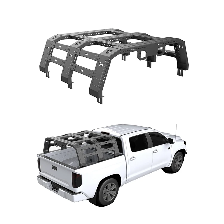 

For Off-Road Pickup Trucks Bucket Off-Road Roof Racks Wholesale Accessories Manufacturers 4x4 Accessories Roof Racks Bed Racks