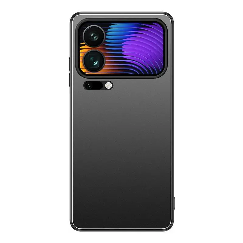 Чехол для Xiaomi 17 Pro Max новая подставка с кольцом матовый алюминиевый металлический объектив полное покрытие противоударный чехол Фото №4