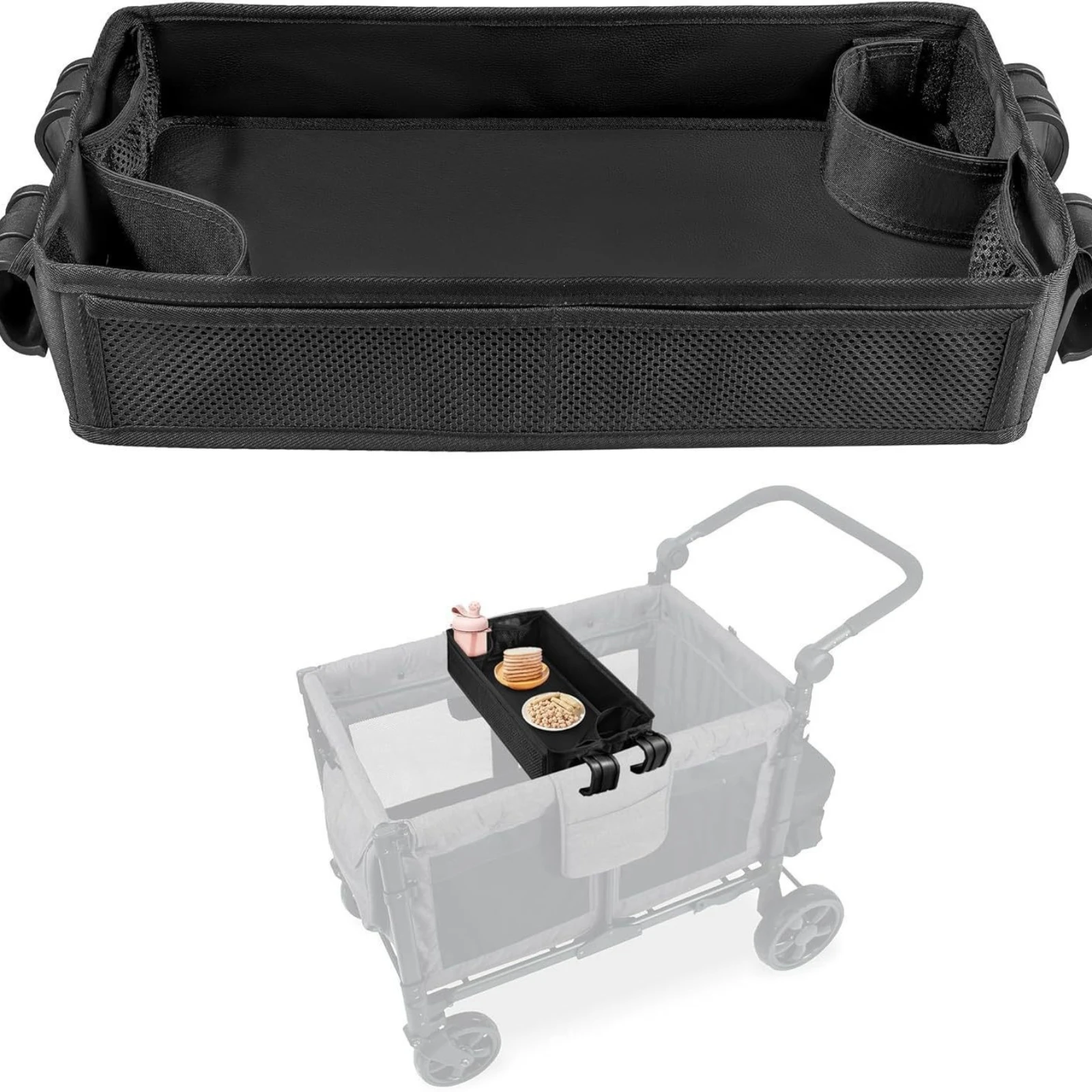 wagon-stroller-snack-tray-easy-to-install-wagon-snack-tray-accessory-long-lasting-sturdy-for-parents-park-walks-travel