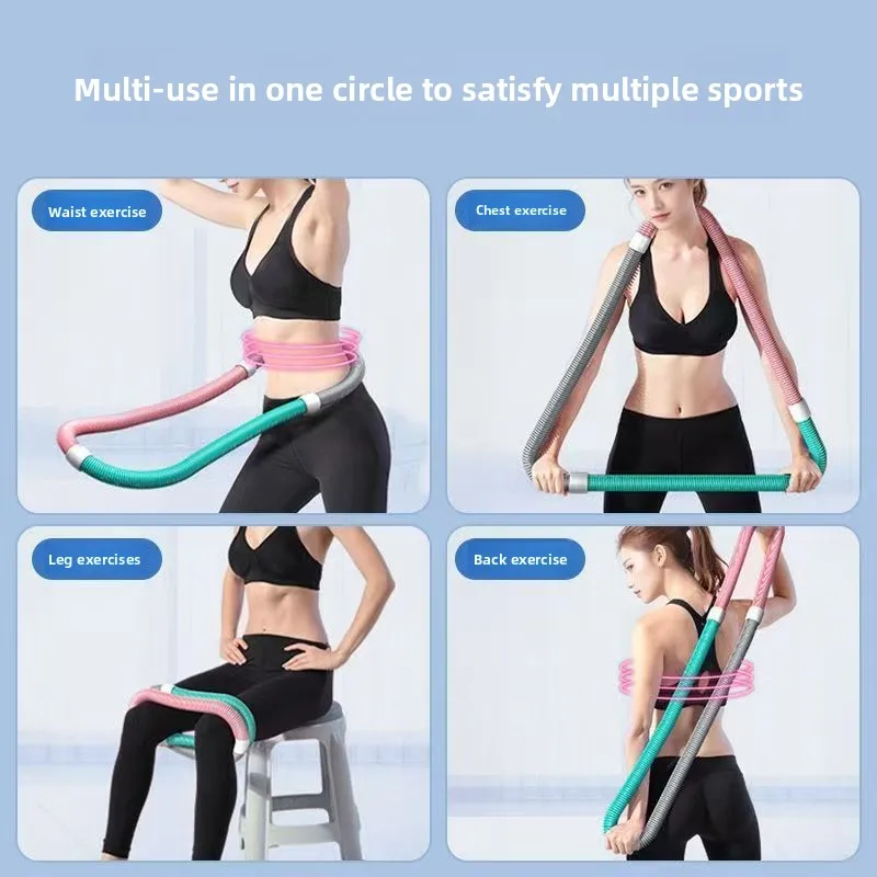 Sin cintura dañada, aro deportivo, entrenador de cintura, adelgazante, quema de grasa, pérdida de peso, círculo, cuerpo Abdominal, delgado, ajustable