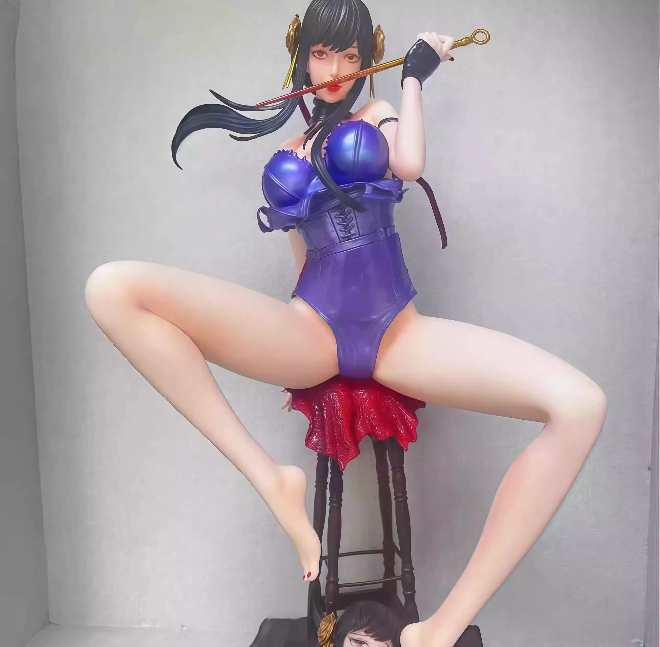 

NEW 38cm Spy x Family Figure Yor Forger Anime Girl PVC Action Figure Toy Anya GK Game Statue Adult Collection Model Doll Gift