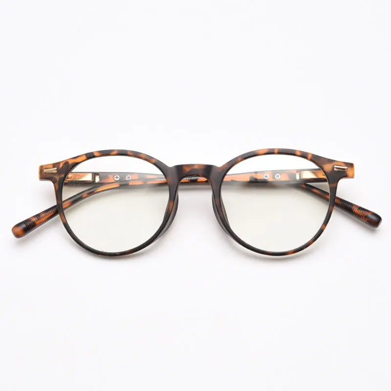 Mimiyou TR90 Nieten-Rundbrillengestell für Damen Vintage Anti-Blaulicht Optische Brillen für Herren Brillengestell UV400 Computerbrille – Detail 17