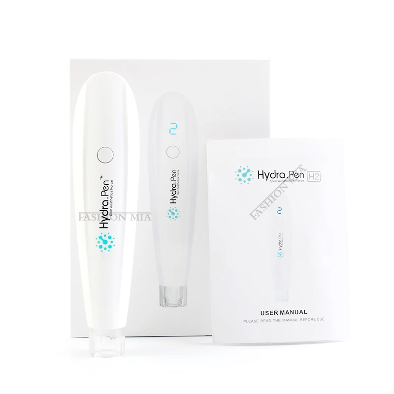 Wireless Hydra Pen H2 With 12 Cartridge Automatic Serum Applicator Professional Microneedling Pen Mesotherapy Microneedling Pen