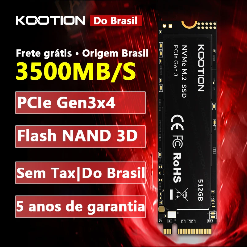 Kootion x15 m.2 ssd 256gb 512gb 1tb ssd unidade de estado sólido m2 ssd m.2 nvme pcie disco rígido interno para laptop desktop msi dell hp