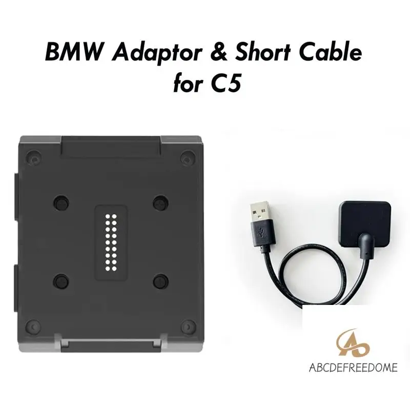 

For BMW C5 Compatible Navigation Adapter For Motorcycle Gps Bracket With Mobile Phone Charging Port Interface