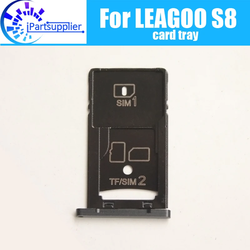 

LEAGOO S8 Card Tray Holder 100% Original High Quality SIM Card Tray Sim Card Slot Holder Repalcement for LEAGOO S8