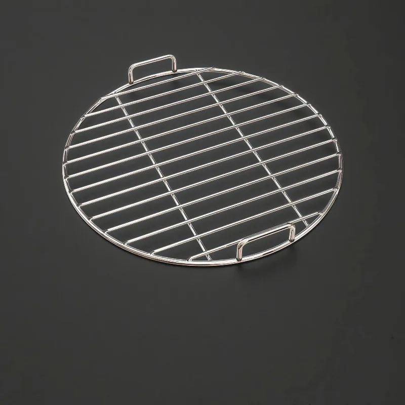 Thick Stainless Steel Heat Resistant Mat, Anti-scald Pad for Pot & Tableware, Single Layer Rack with Drainage Function