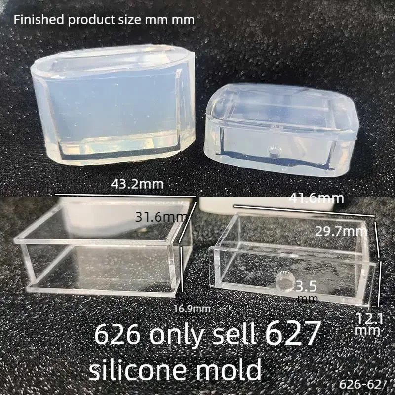 DIY Handcraft Storage drawer Epoxy Resin Mold Food Play Miniature Pinching Mould Epoxy Resin Mold UV Resin Moldse