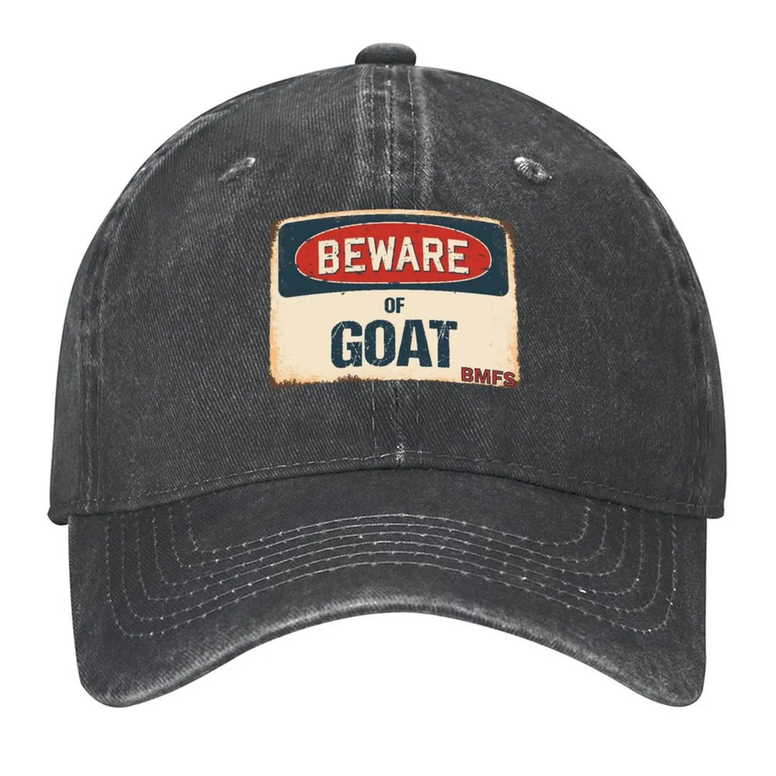 

Beware of Goat - BMFS Baseball Cap Hat Man Luxury Golf Funny hats custom Hat Men's Baseball Women's