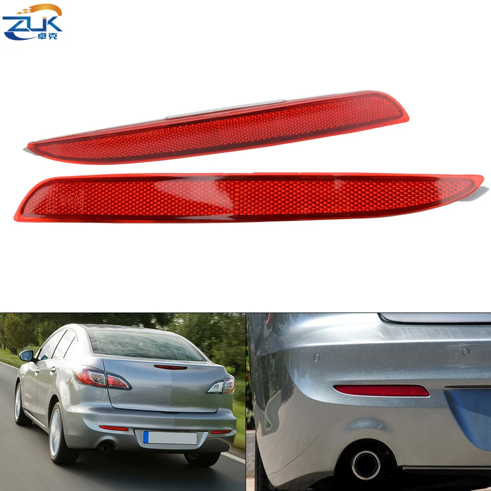 

Автомобильные аксессуары, задний бампер, противотуманная фара, отражающая линза, отражатель для Mazda 3 M3 Sedan Hatchback BL 2011 2012 2013 2014 2015