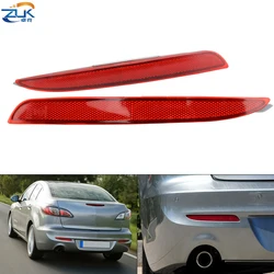 Car Accessories Rear Bumper Fog Light Reflective Lamp Lens Reflector For Mazda 3 M3 Sedan Hatchback BL 2011 2012 2013 2014 2015
