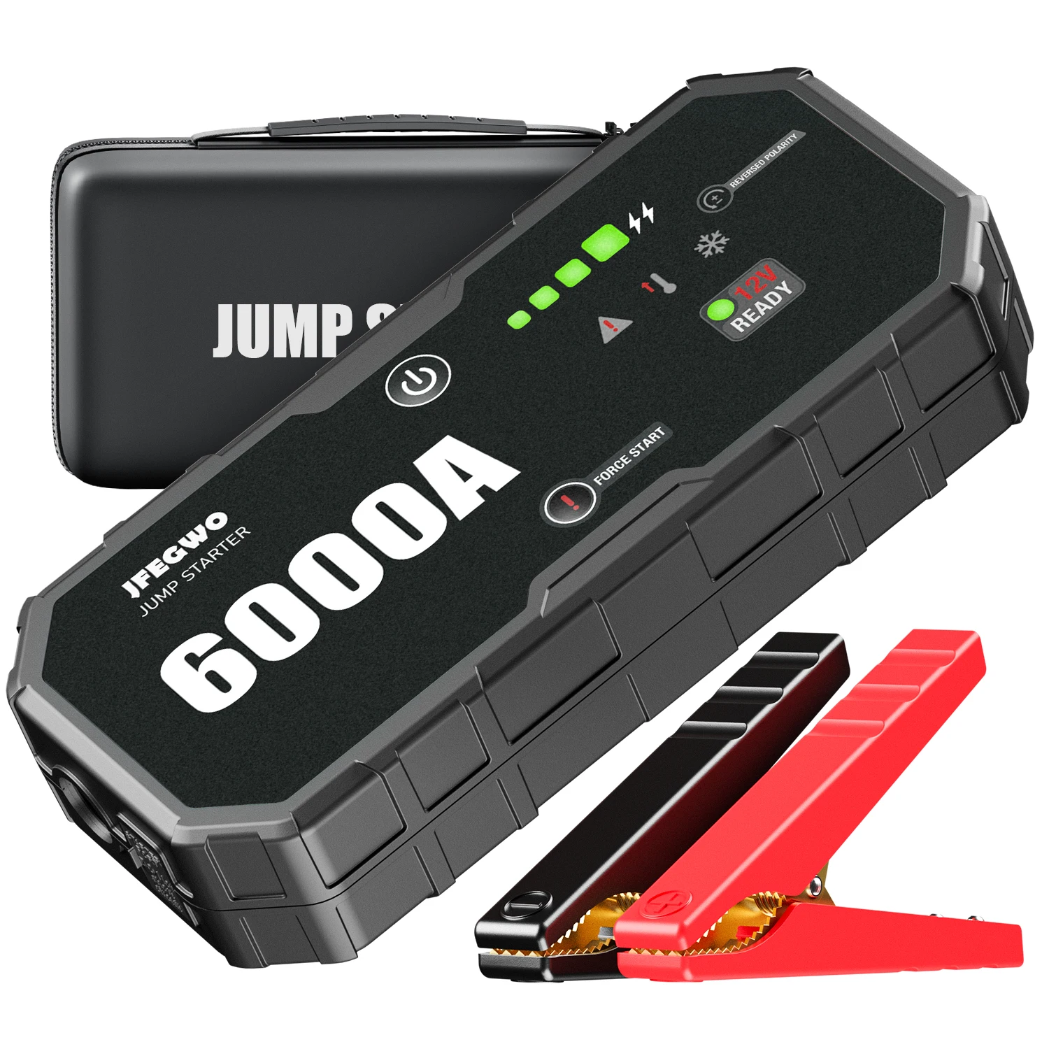 Ultrasafe 28000mAh Portable Car Jump Starter 6000A Battery Booster 12V Power Bank Truck Car Booster Charger for Motorcycles