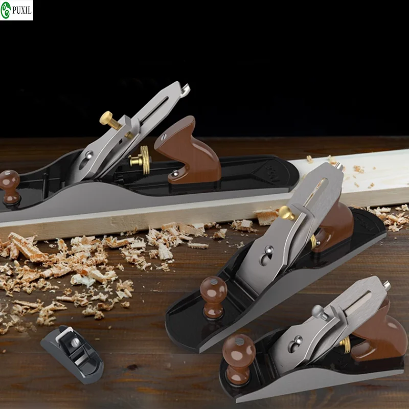 European Alloy Steel Blade Wood Plaina, Carpintaria Woodcraft, aparar faca, tratar rebarba, carpintaria, plano plano mão ferramenta