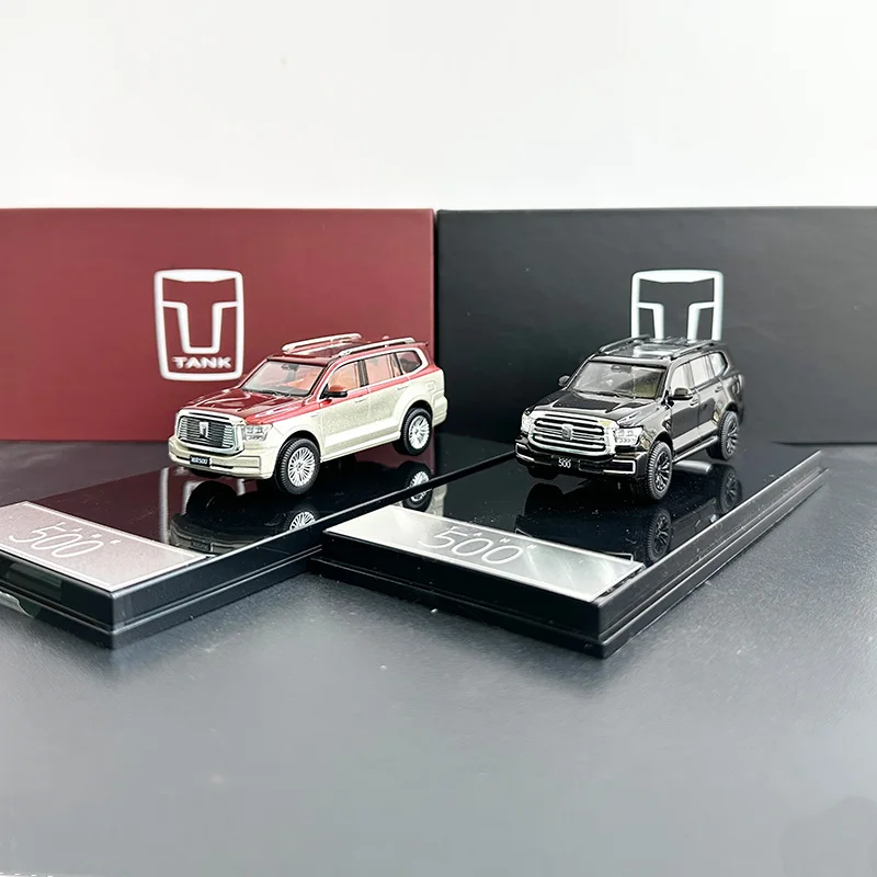 

1:64 Scale Tank 500 Off-road Vehicle Simulation Alloy Car Model Static Display Collectible Toy Gift Souvenir Decoration