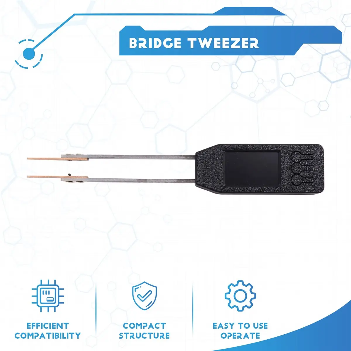 Bridge Tweezers. Digital Bridge Tweezers. Handheld Capacitance and Resistance Tester. Inductance Tester