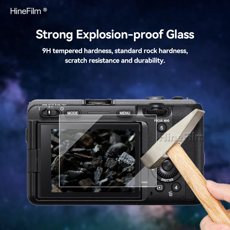 FX 3 Camera Ban Đầu 9H Camera Kính Cường Lực Bảo Vệ Màn Hình Cho Sony ILME-FX3 Camera Chống Trầy Xước bộ Phim