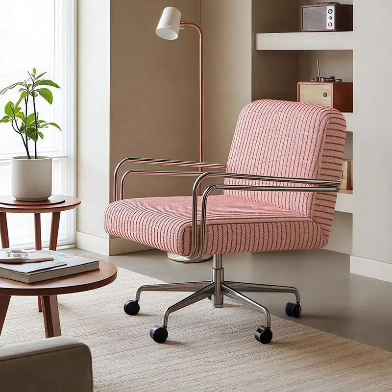 D20 Computer Chair Home Comfortable Sedentary Office Chair Lifting Rotating Study Desk Chair Learning
