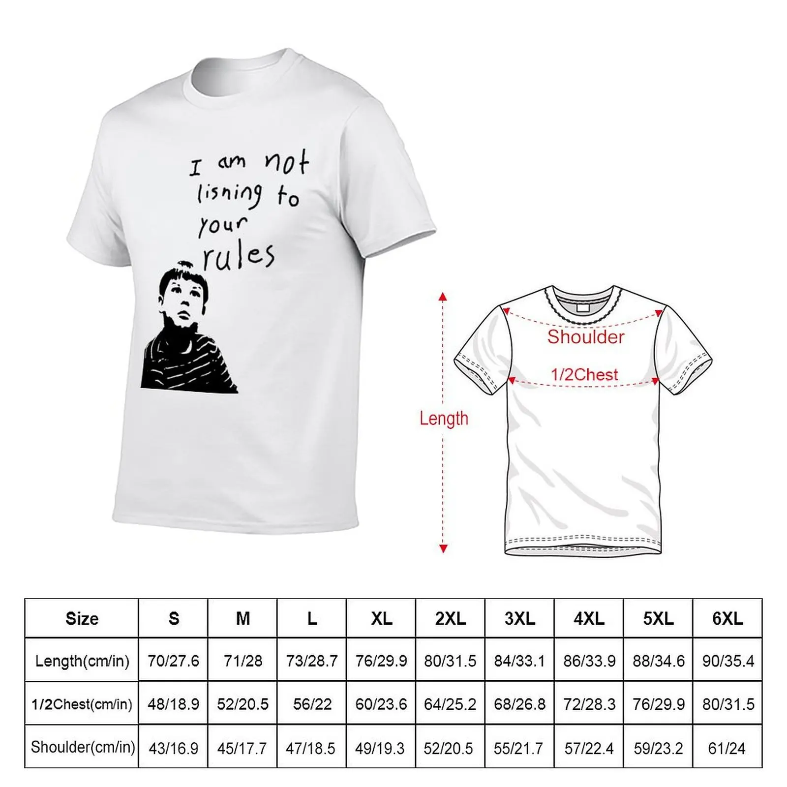 King Curtis - I Am Not Lisning To Your Rules! T-Shirt man t shirts for men man graphic t shirt T-Shirt