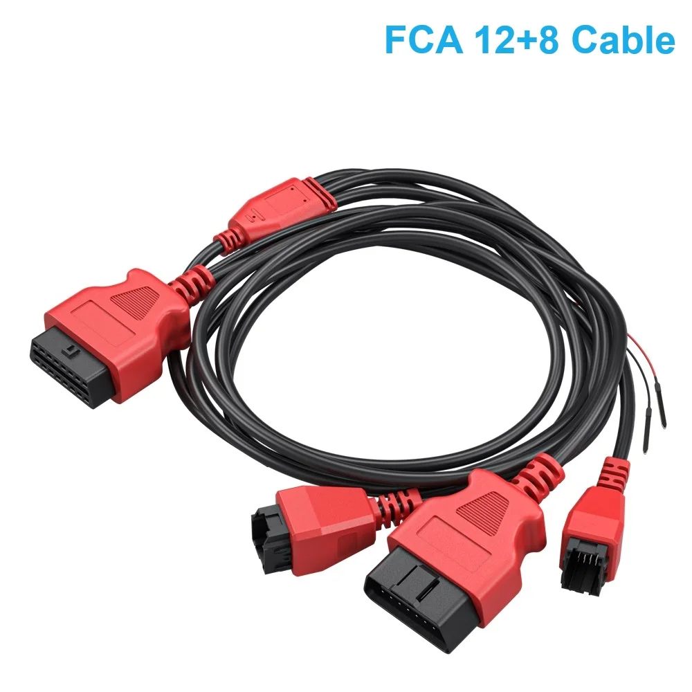 

XTOOL OBD2 Cables For XTOOL Diagnostic Tool, Accessories, FCA 12+8 Cable, Adapter Cable, Extension Cable, Eeprom Cable