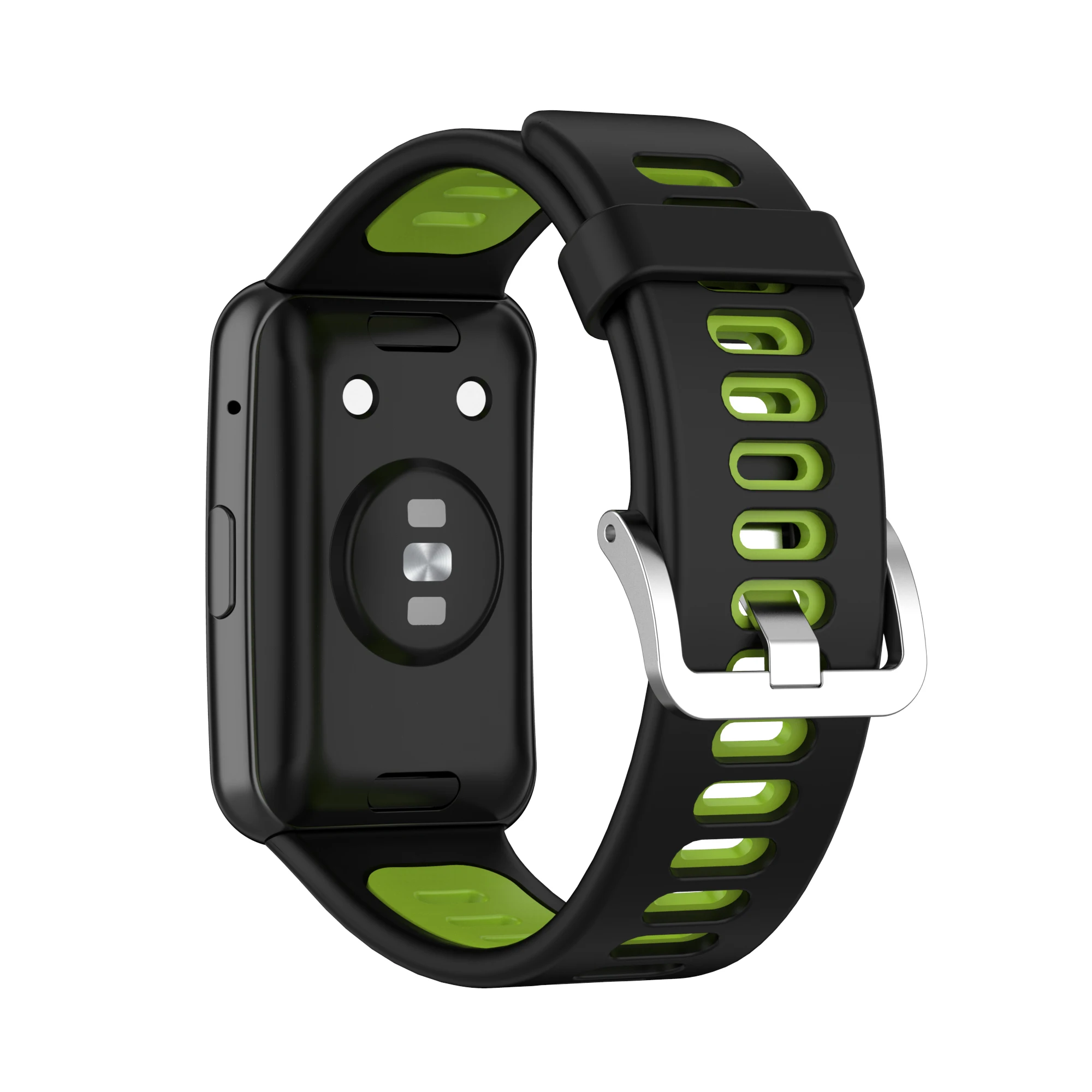 Soft Silicone Strap For Huawei Watch Band Fit Original Smart Watch Bracelet With tool Same Color Clasp Watchband Accessories