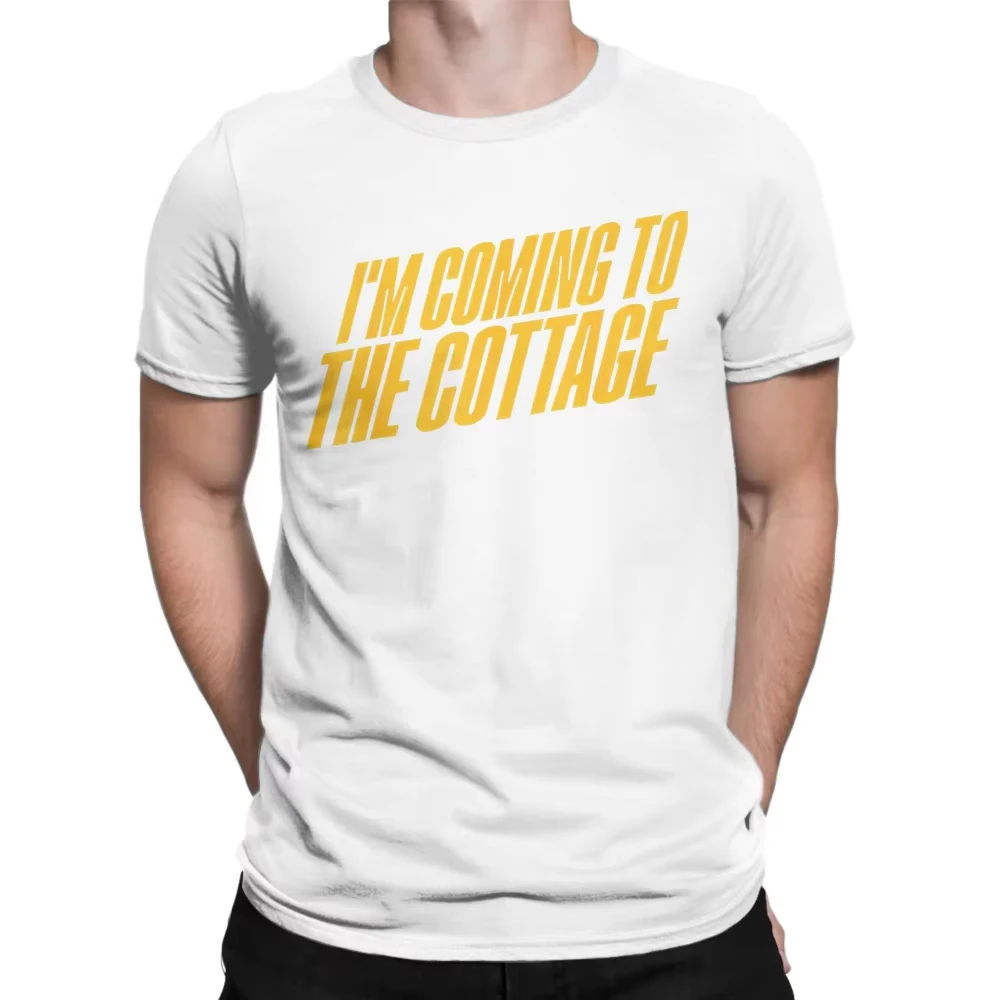 T-shirt imprimé Hollander I Am Coming To The Cottage, tendance d'été, pour hommes et femmes, en coton, col rond, 4XL, vêtements Streetwear