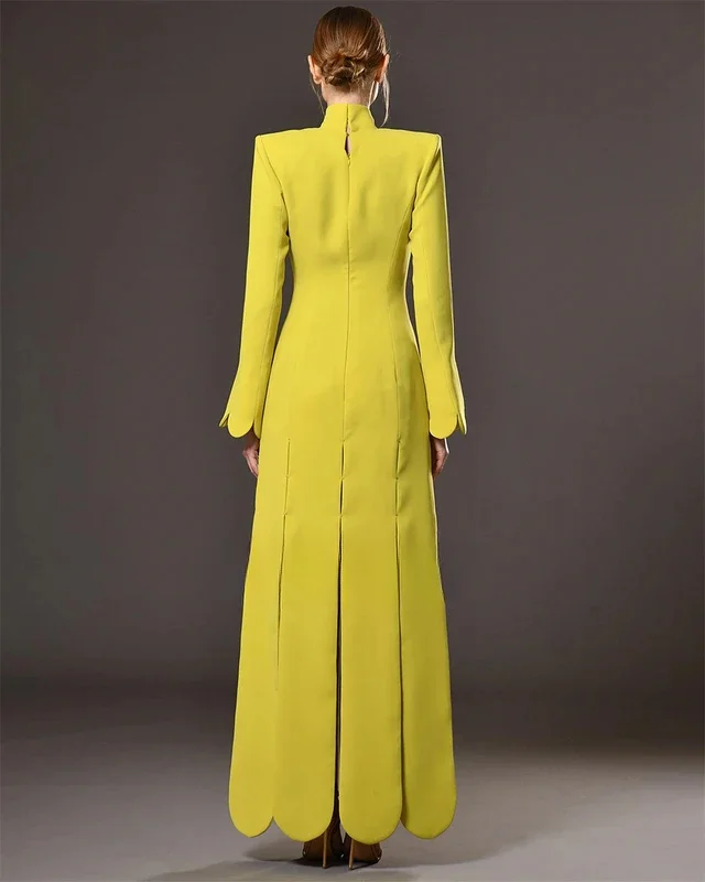 High Quality Sparkle Exquisite Jersey Draped Ruched Pleat Graduation A-line V-Neck Bespoke Occasion Gown Midi Dresses