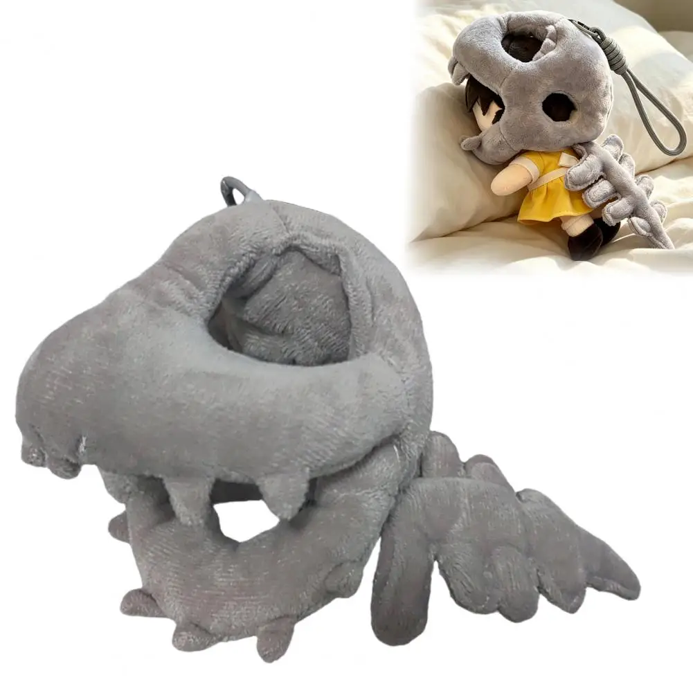 Ropa de Bebé de Peluche de Dinosaurio, Lindo Capucha de Peluche de Esqueleto de Dinosaurio, Accesorio de Disfraz 3 en 1, Cráneo de Dinosaurio Suave para Niños