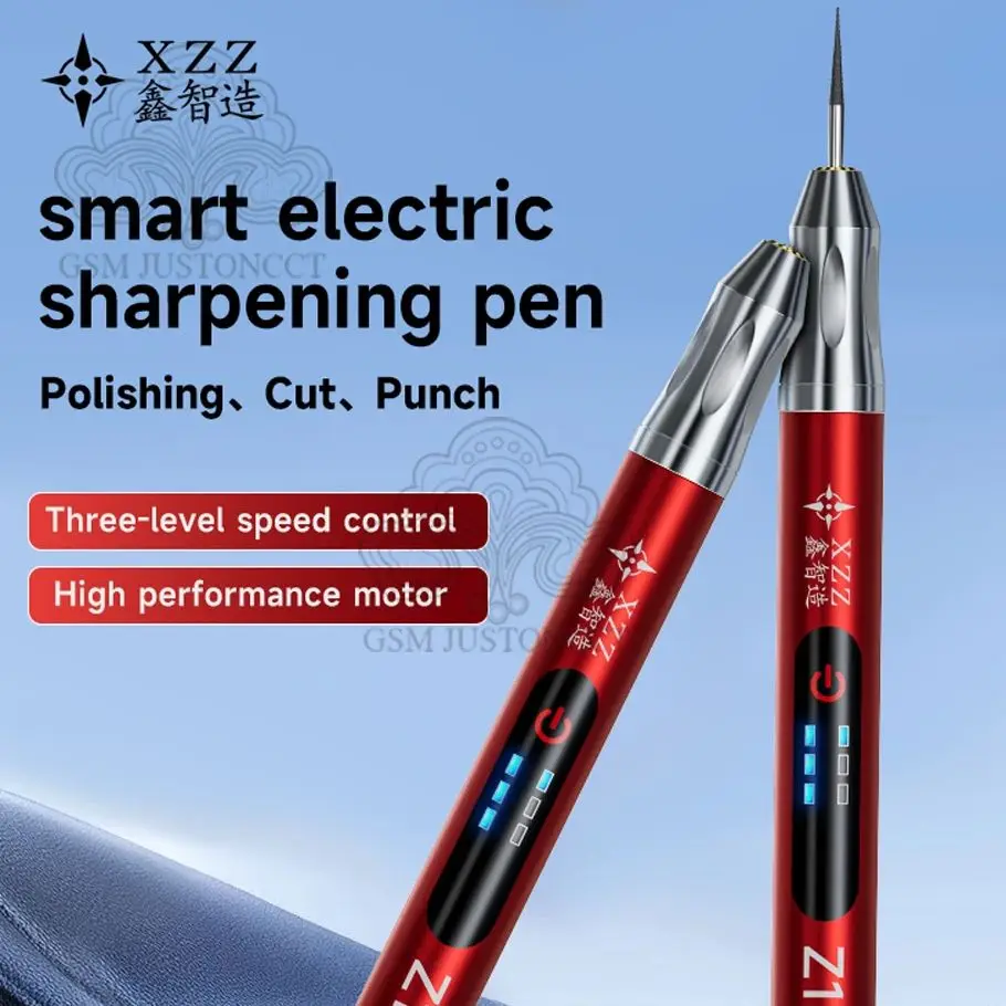 XZZ Electric Grinding Pen, LCD OCA Remover, Smart Charging, Sharpening Pen Phone CPU, IC Polishing, Lattice Cutting, Repair Tool