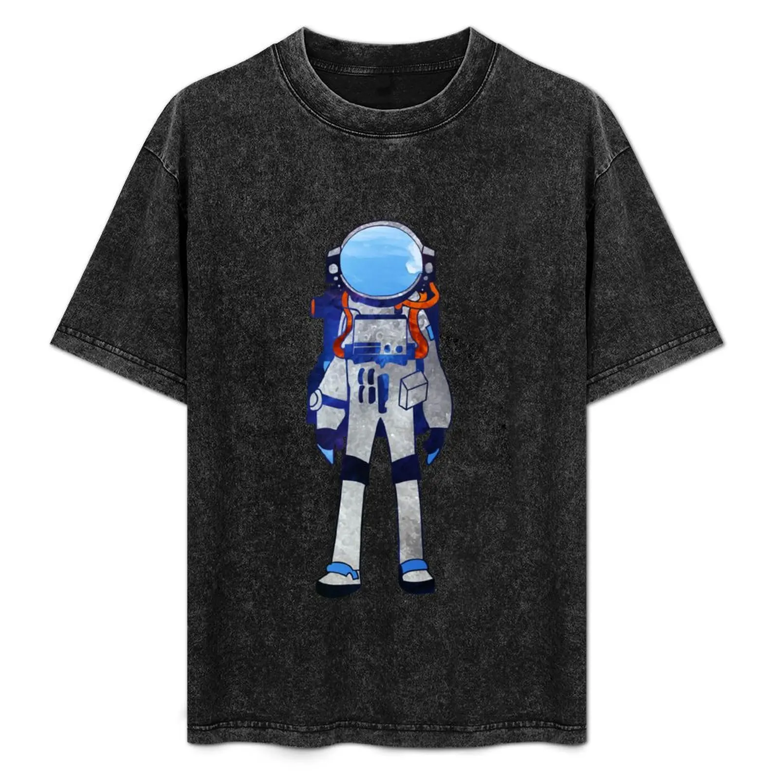 

Astroneer Astronaut - Spaced Out! T-Shirt Vintage Print Crew Neck Tee