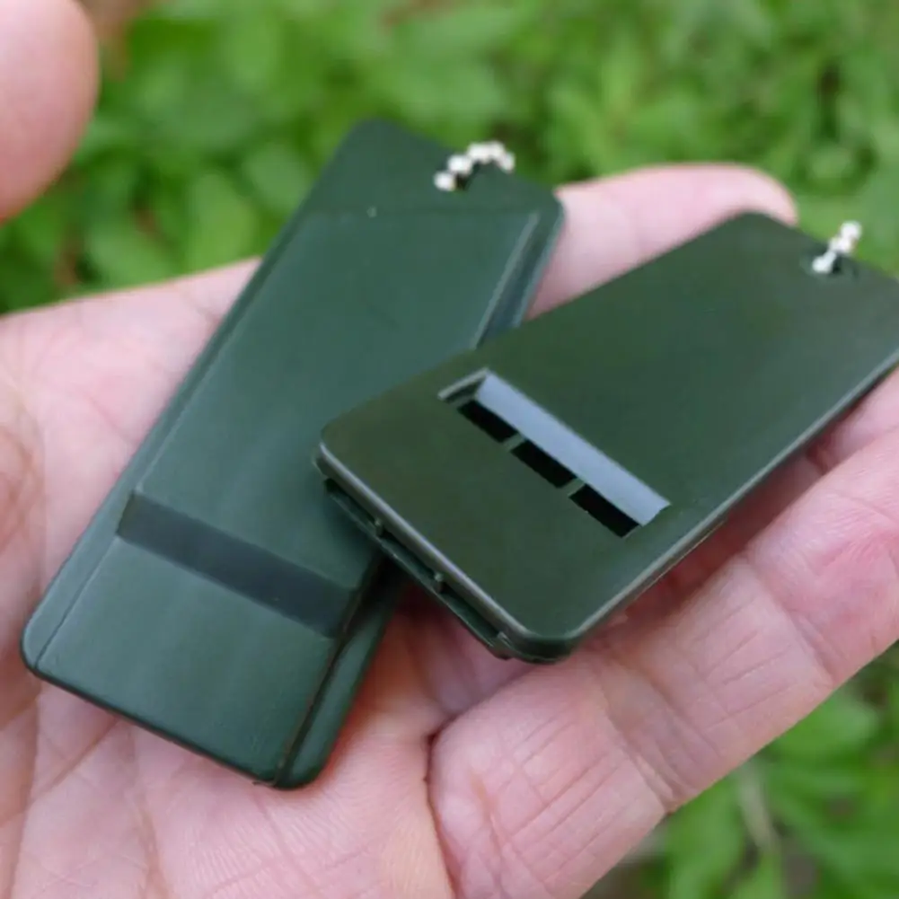 

3-Frequency Whistle High Decibel Survival Portable Outdoor Multiple Audio Whistle Camping Emergency Hiking Accessories Edc Tool