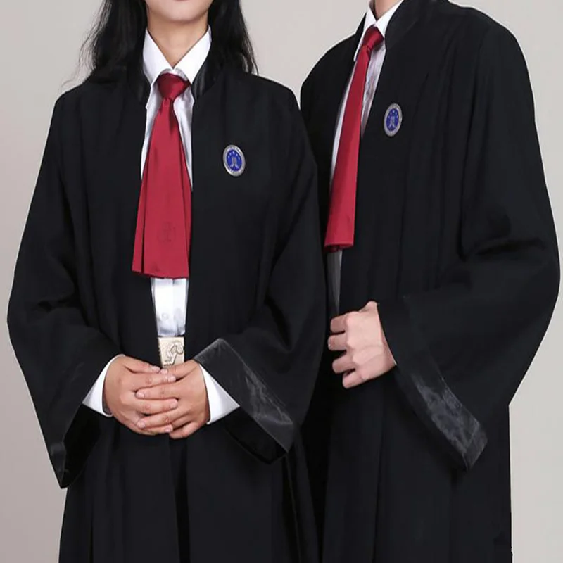 Lawyers Robe กฎหมาย Lawyers เสื้อผ้าใหม่ผู้ชายและผู้หญิงรุ่นมาตรฐาน Lawyers In Court เพื่อส่ง Tie