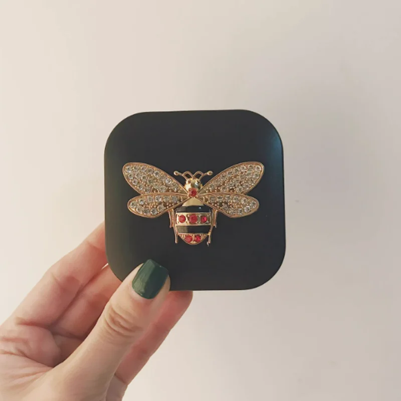 2025 Bee decoration Contact Lens Case Portable Travel Contact Lens Storage Box Mini Contact Lenses Case Gift H5