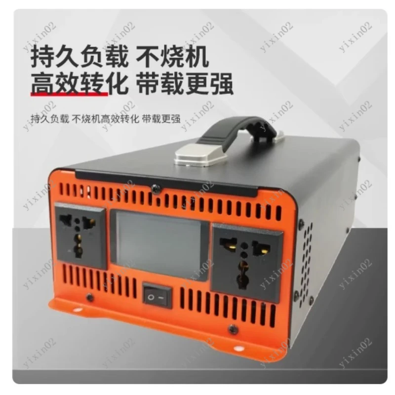 High Power Pure Sine Wave Inverter 24V/48V/60V/72V to 220V for Industrial Welding Home Use Converter