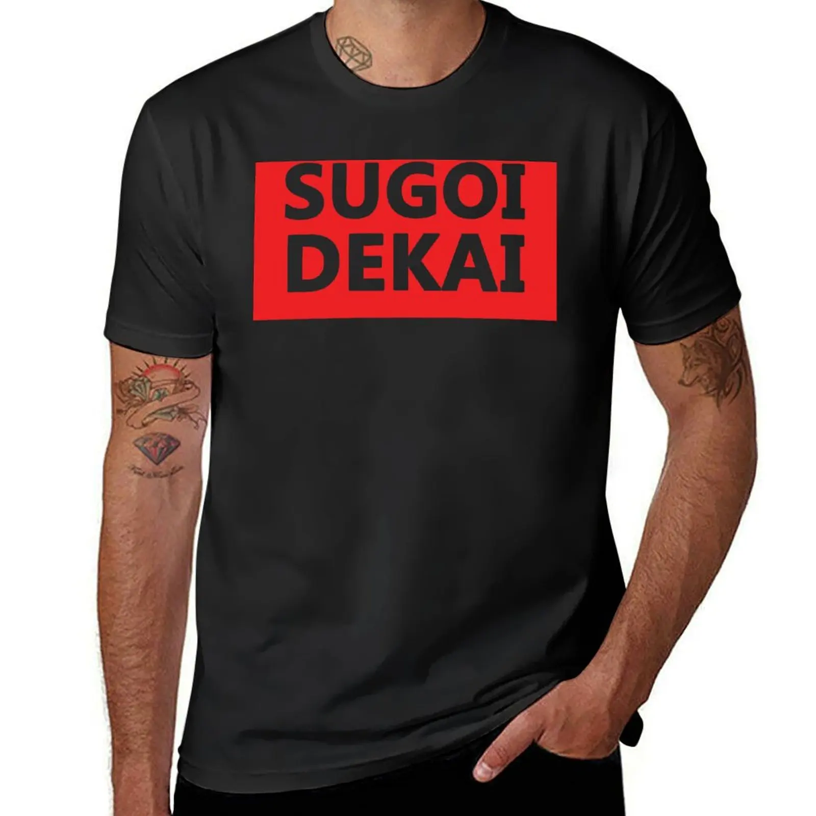 SUGOI DEKAI | Uzaki-chan wa Asobitai! T-Shirt customs blanks sweat oversized t shirts for men