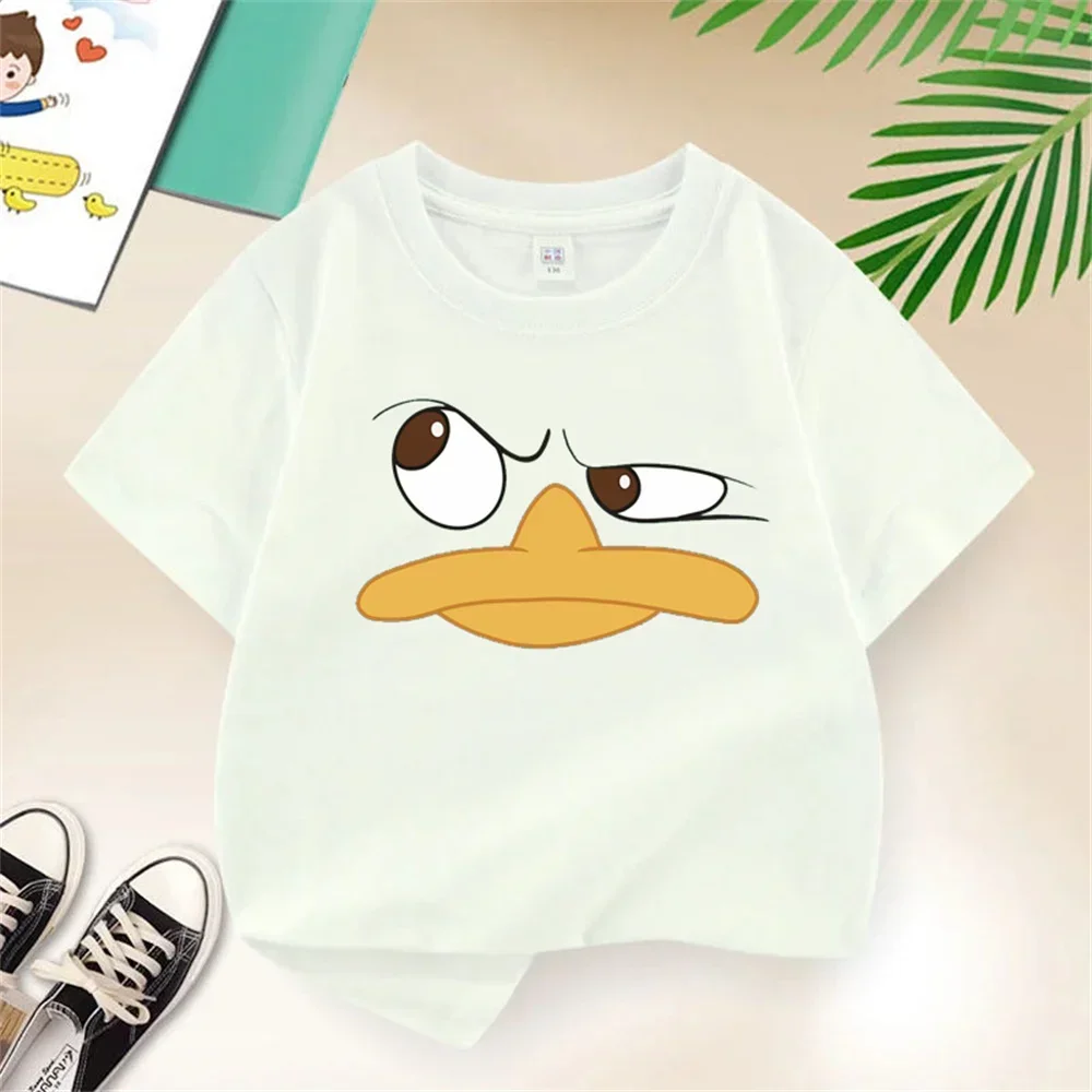

Donald Duck T-shirt Boy Print Kids Boy Harajuku Mickey T-shirt Summer Kids Short Sleeve Girls T-shirt Cartoon Baby T-shirt