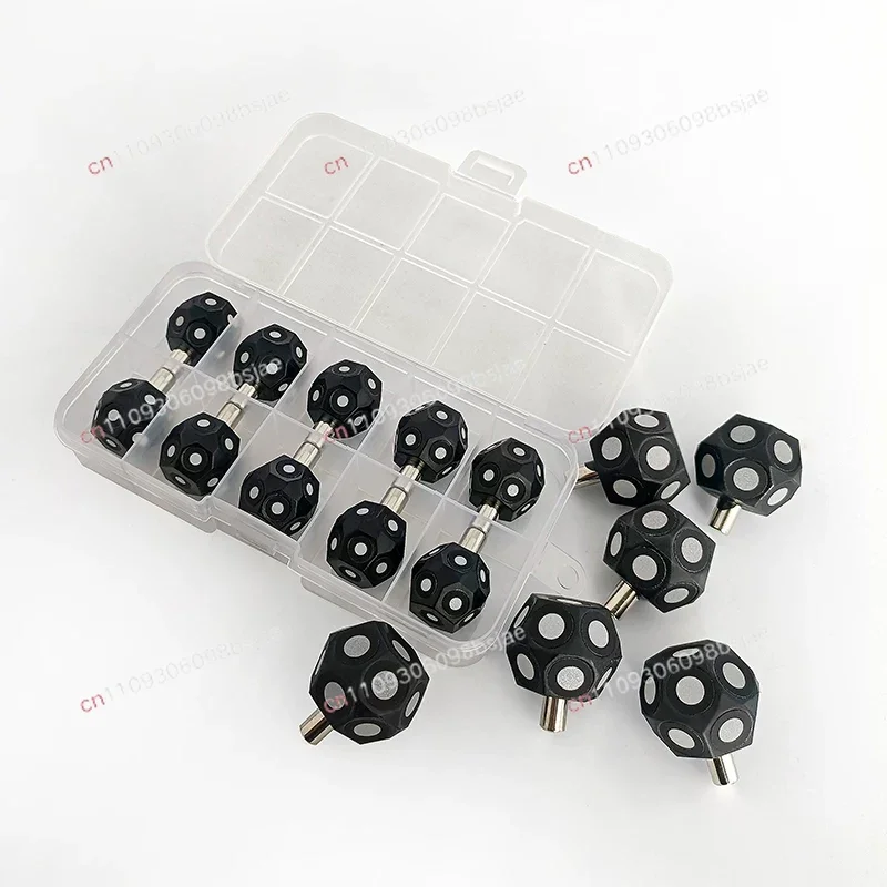 3D scanner spherical polygon 3D scanning marker holding highly reflective marker target point reflective point
