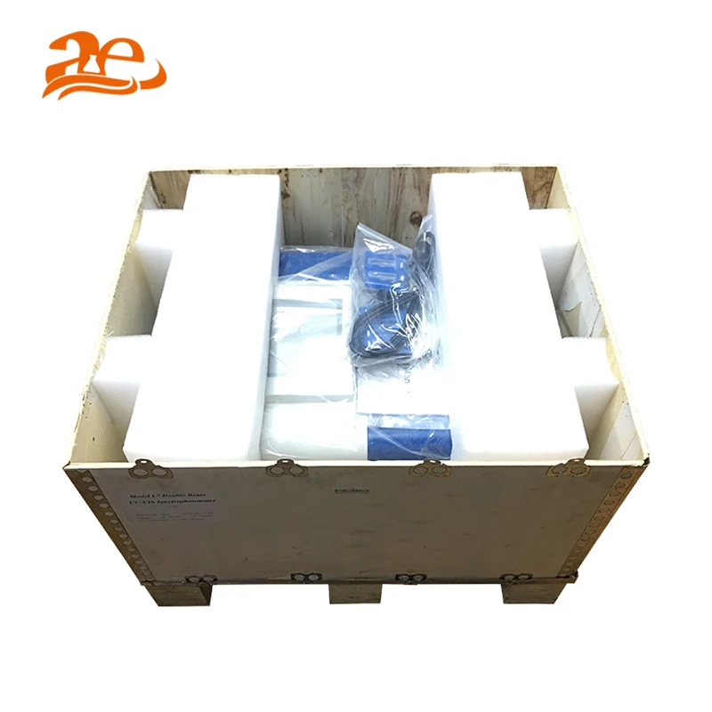 AELAB 190nm -1100nm شعاع مزدوج الأشعة فوق البنفسجية مقياس الطيف الضوئي المرئي رخيصة جهاز قياس الطيف الضوئي الرقمي