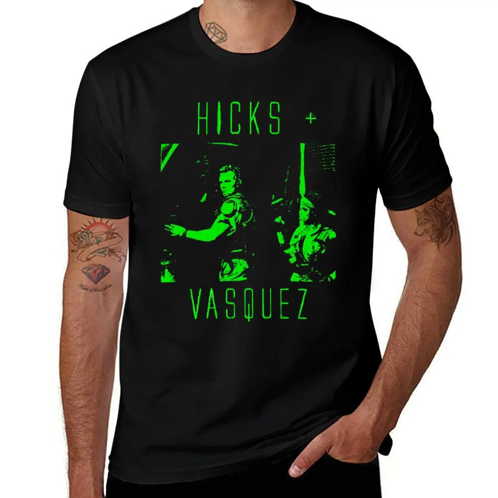 

Hicks and Vasquez Aliens T-Shirt t shirts for man graphic vintage man t shirt graphic T-Shirt
