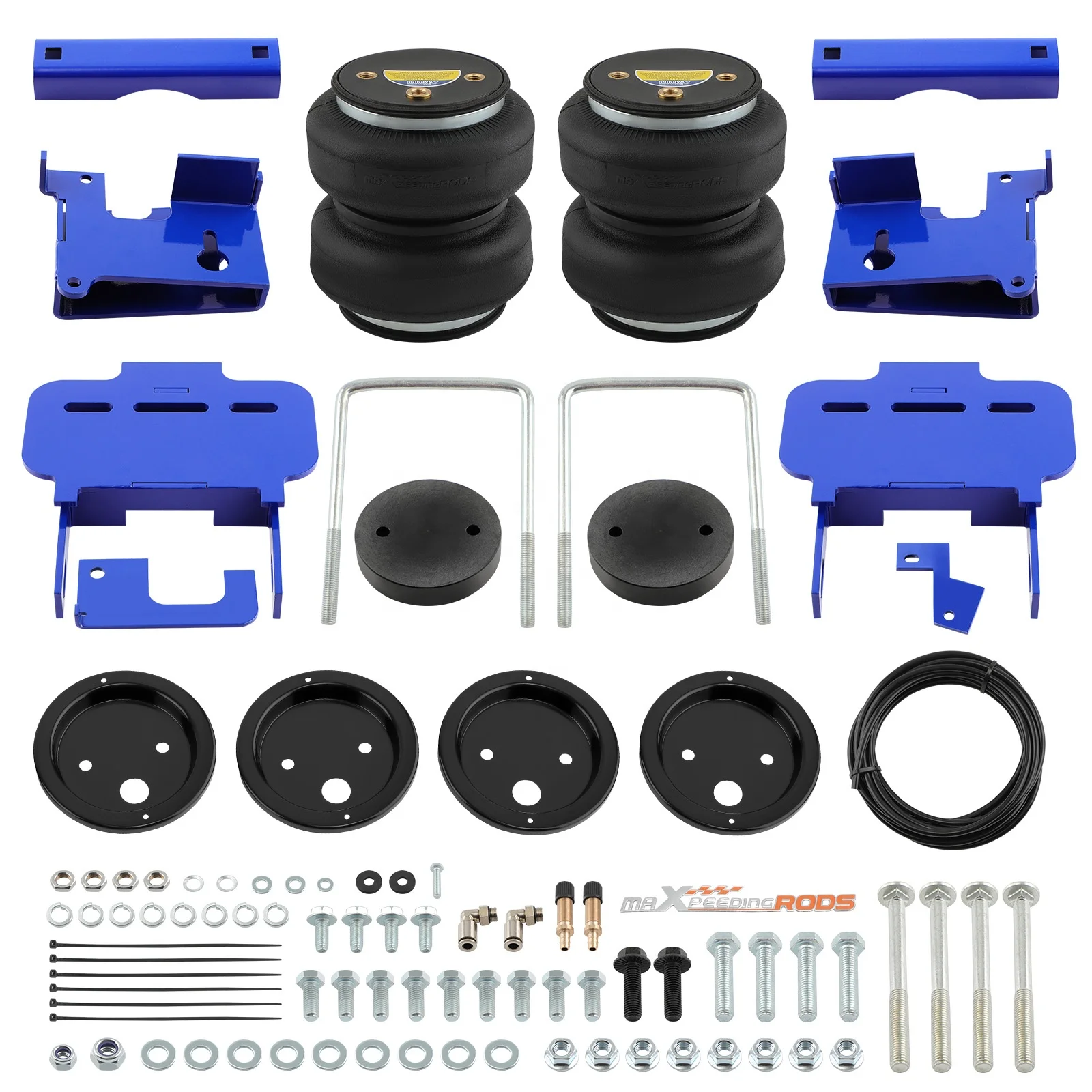 Rear Air Helper Spring Bag Leveling Kit for Ford F-150 F150 2WD 4WD 2021-2023