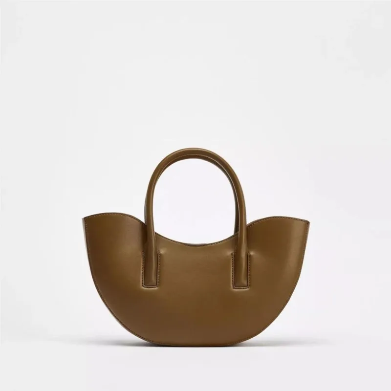 

JIAERDI Oval Mini Handbag Tote Bag Women 2025 Autumn New Retro Leather Shoulder Bag Ladies Casual Versatile Daily Crossbody Bags