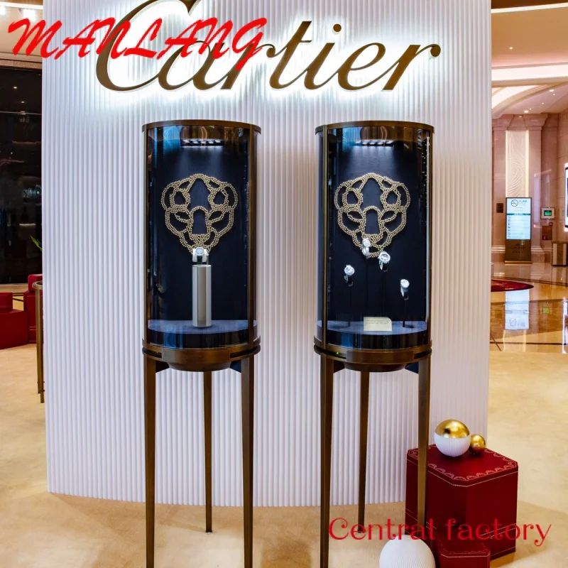 Mostruário De Jóias Preto Moderno, Display Store Design