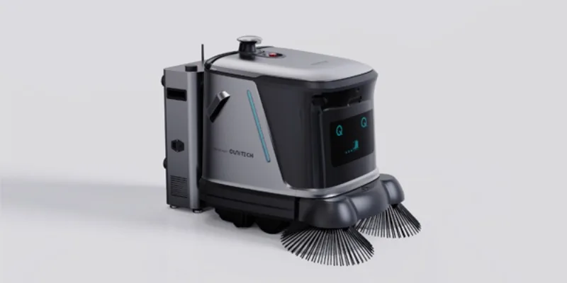 Multi Functional 4 in 1 Cleaning Robot Self Cleaning Mop Commercial Industrial Use customize
