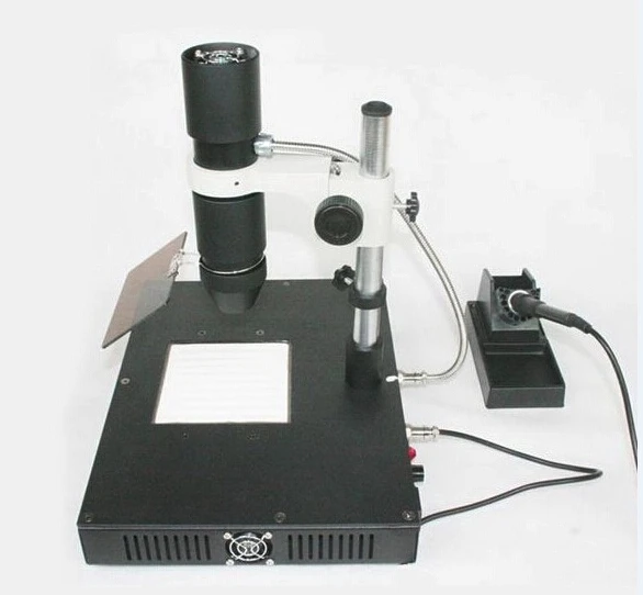 SMT อินฟราเรด BGA Rework Station SMD สถานีบัดกรีบัดกรีเชื่อม IC Reballing เครื่อง T862