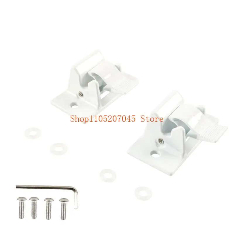 

37cd Easy Install Gray Lower Awning Arm Mount Brackets Replacement Gray Bottom Mounting Brackets Simple to Use for Trailers