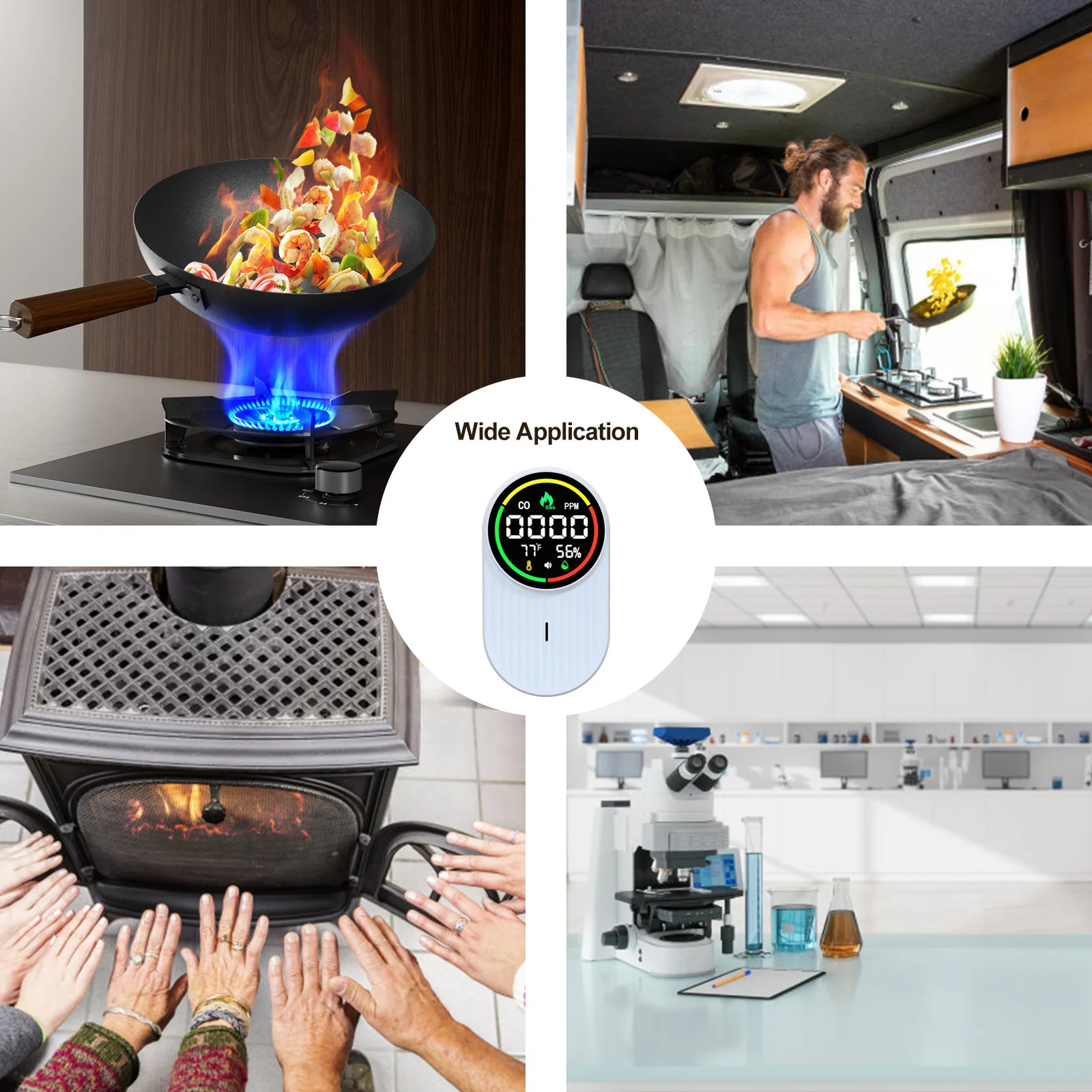 เครื่องตรวจจับคาร์บอนมอนอกไซด์ - Co Detector Plug บทวิจารณ์และราคา