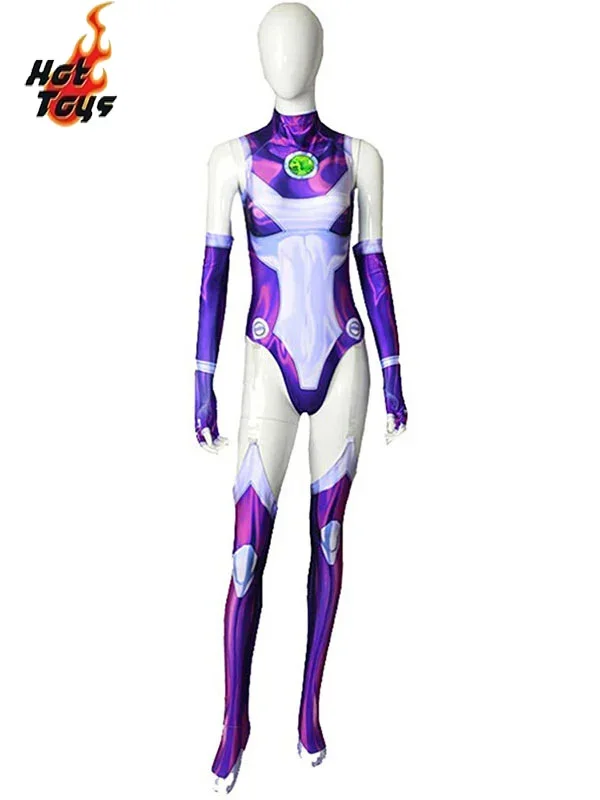 أزياء أنيمي ستارفاير التأثيرية لعبة أرض الإنسان والنساء في سن المراهقة كوس جبابرة سوبر كوس فور بذلة Zentai بدلة طبلة الهالوين Se