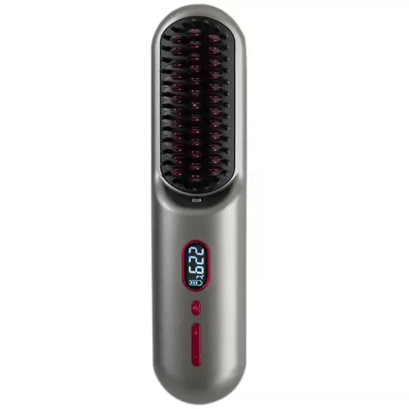 

Multifunctional Straightening Brush Electric Hot Comb with Negative Ion Technology Anti Scalding Hair Styler for Frizz Free Hair
